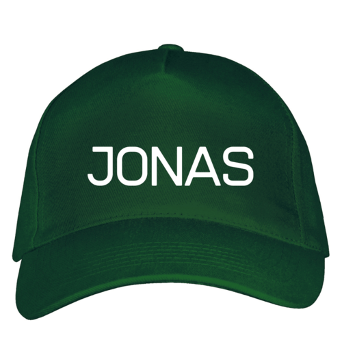 Kepuraitė su snapeliu - Jonas, žalia