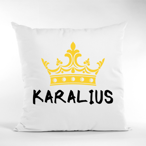 Dekoratyvinė pagalvė Karalius 