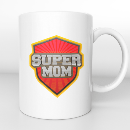 Puodelis " Super MOM "