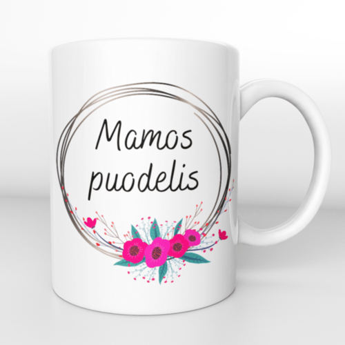 Puodelis " Mamos puodelis "