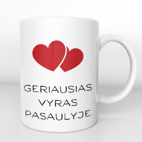 Puodelis Geriausias vyras pasaulyje