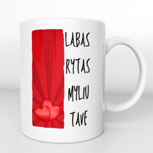 Puodelis Labas rytas , Myliu tave